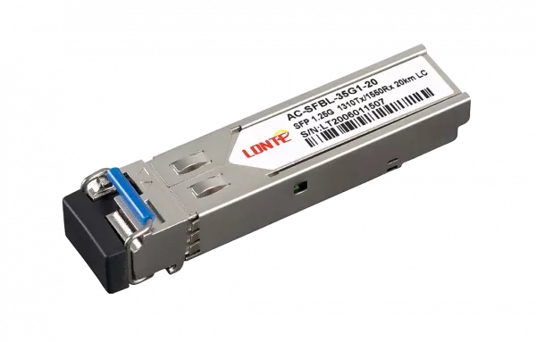 Модуль SFP WDM 1.25G Tx1310/Rx1550 20km LC DDM