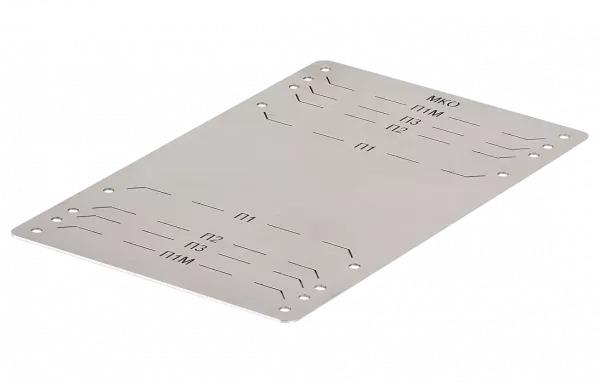 Шаблон для крепления муфт к УПМК-Панда ССД