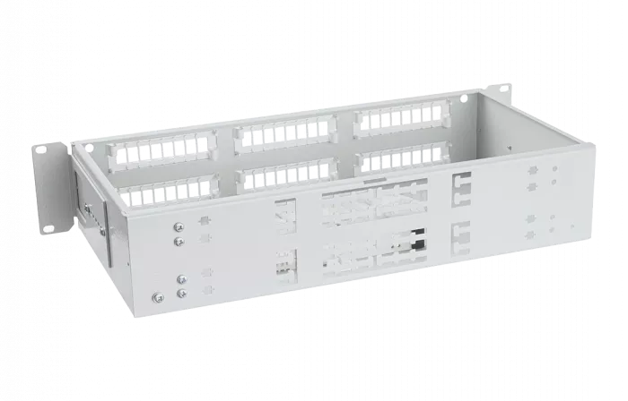 Кросс ШКОС-Л -2U/4 -48 -FC/ST/SC/LC~  -(корпус) ~ ССД