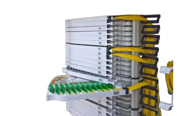 Шкаф с цоколем ВОКС-УФП-720(30П) с кронштейном и органайзером (корпус)