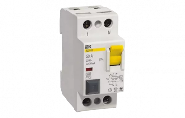 MDV10-2-063-100 УЗО ВД1-63 2Р 63А 100мА ИЭК