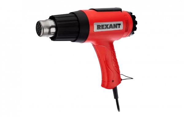12-0056 Фен строительный REXANT, 230 В/1600 Вт "MASTER" с терморегулятором
