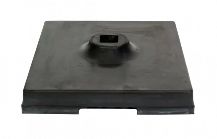 Подставка резиновая утяжеленная 350х380х80мм