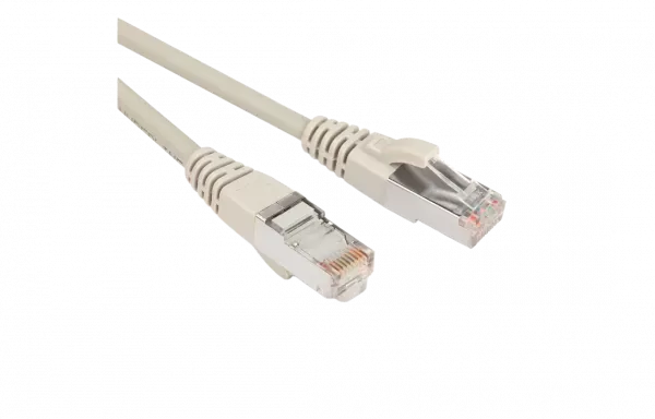 42339 Hyperline PC-LPM-STP-RJ45-RJ45-C5e-5M-LSZH-GY Патч-корд F/UTP, экранированный, Cat.5e, LSZH, 5 м, серый