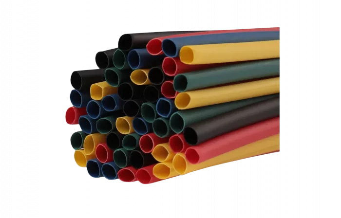 29-0152 Набор термоусадочной трубки REXANT 3,0/1,5 мм, пять цветов, упаковка 50 шт. по 1 м