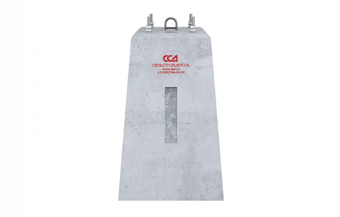 Фундамент для светофоров с наклонной лестницей и двумя трансф. ящиками ФС 110х70 15378-00-00