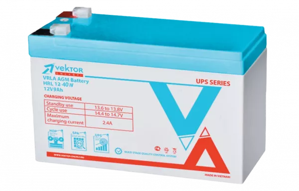 HRL 12-40W Аккумуляторная батарея Vektor HRL 12-40W