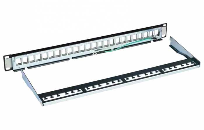 PP24-1UMF ITK 1U Модульная патч-панель FTP, 24 порта
