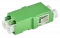 Адаптер (розетка) LC/APC duplex бесфланц.