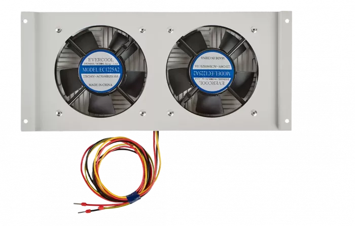 Вентиляционная панель для ШАН-М/Н 19’’ без шнура питания ВП-2ПТ с механическим термостатом ССД