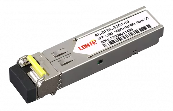 SFP WDM 1.25G Tx1550/Rx1310 10km LC DDM