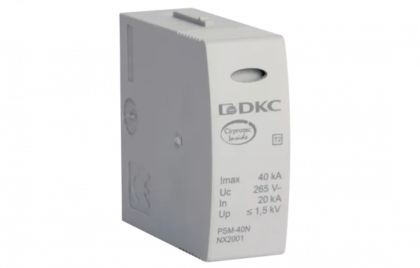 NX2001 Сменный модуль к УЗИП, класс II, N-PE, 4