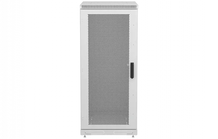 Шкаф телекоммуникационный напольный 19",33U(600x1000), ШТ-НП-33U-600-1000-П, передняя дверь перфорированная ССД