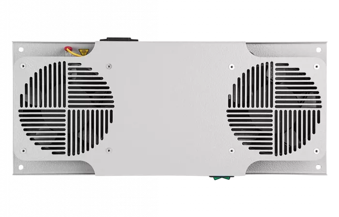 Вентиляторный модуль потолочный, 2 вентилятора с термодатчиком без шнура питания 35С ВМ-2П ССД
