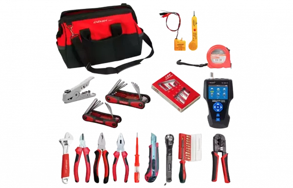 SK-LAN-2-PRO - набор для обслуживания кабельных линий связи с измерителем длинны линии