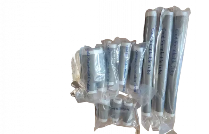 ИМАГ-Муфта-6/10-TI-3х185-300 - комплект концевой муфты холодной усадки внутренней установки для 3-жил. кабеля с изоляцией из СПЭ на 6/10 кВ, 3х185-300 мм2