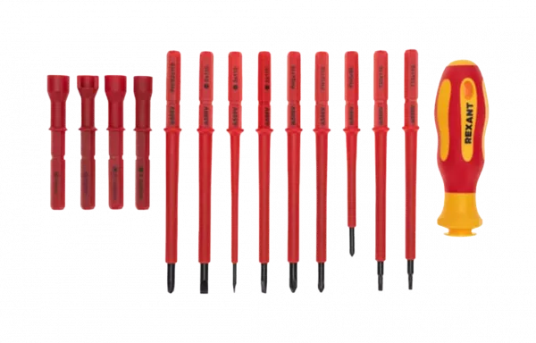 12-4773-3 Набор отверток диэлектрических, 14 предметов