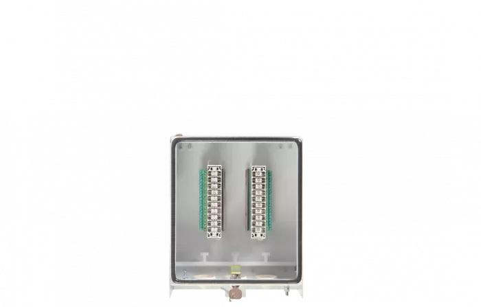 Ящик кабельный ЯКГ-20-Р, 2 Плинта с винтовыми клеммами, с магазином защиты ССД