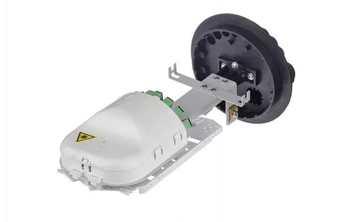 Муфта-кросс МКО-С6/СМ4-1PLC4-SC/APC-10SC-10SC/APC-1SC/APC ССД