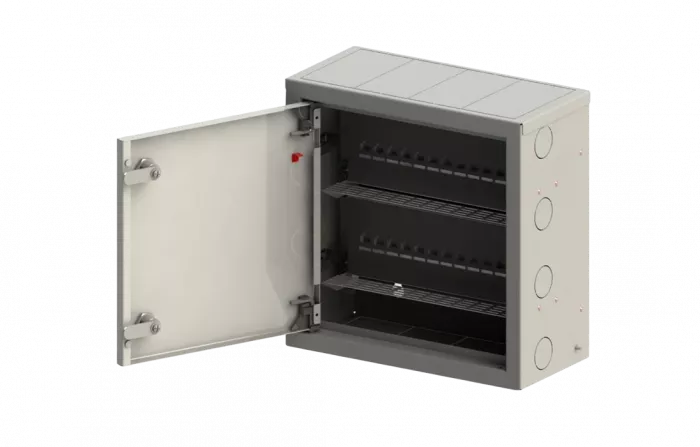 Шкаф подъездный 24 порта ШП–24 ССД