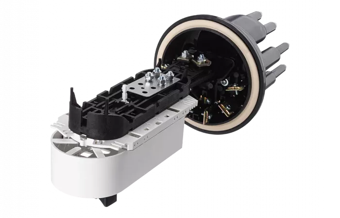 Муфта-кросс МКО-Г3/СМ6-1PLC8-SC/APC-20SC-9SC/APC-1SC/APC ССД