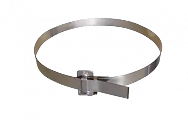 Хомут ленточный 1 м с замком (0,7х20 нерж 409) ССД