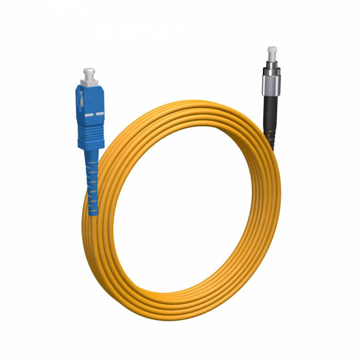 Шнур оптический NTSS spc SC/UPC-FC/UPC 9/125 2.0мм 30м LSZH (патч-корд)