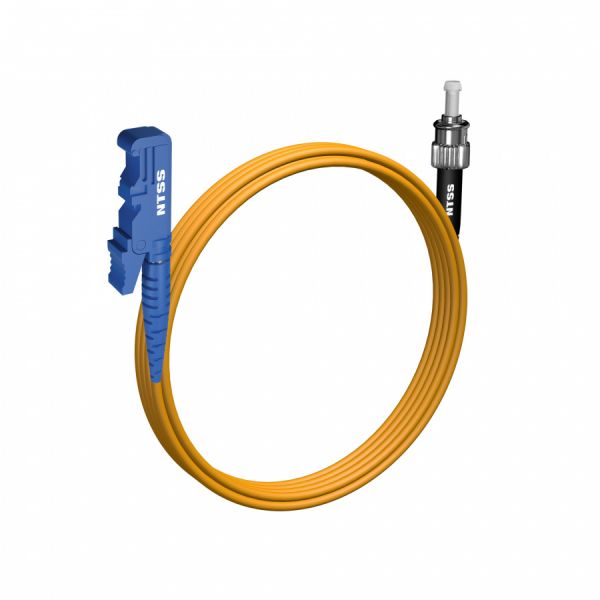 Шнур оптический NTSS spc E2000/UPC-ST/UPC 9/125 3.0мм 4м LSZH (патч-корд)