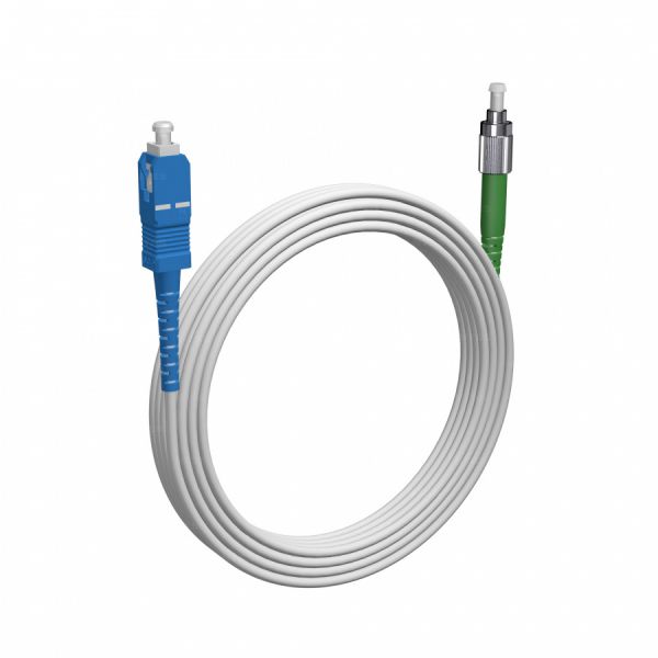 Шнур оптический NTSS spc SC/UPC-FC/APC 9/125 G.657A2 2.0мм 25м LSZH (патч-корд)