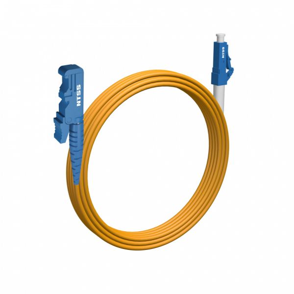 Шнур оптический NTSS spc E2000/UPC-LC/UPC 9/125 3.0мм 10м LSZH (патч-корд)