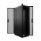Шкаф напольный для ЦОД серверный NTSS ПРОЦОД PC 47U 600х1200мм, 4 профиля 19, двойные боковые стенки, панель потолка с вводами, без панели пола, двери перфорированная и перфорированная двухстворчатая, регулируемые опоры, ролики, черный RAL 9005