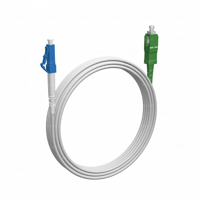 Шнур оптический NTSS spc LC/UPC-SC/APC 9/125 G.657A1 3.0мм 10м LSZH (патч-корд)