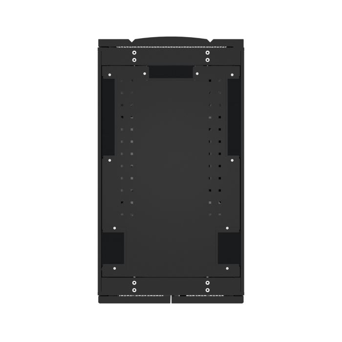 Шкаф напольный для ЦОД серверный NTSS ПРОЦОД PCM 47U 600х1070мм, 4 профиля 19, двойные боковые стенки, панель потолка с вводами, без панели пола, двери перфорированная и перфорированная двухстворчатая, регулируемые опоры, ролики, сварной каркас, черный RAL 9005