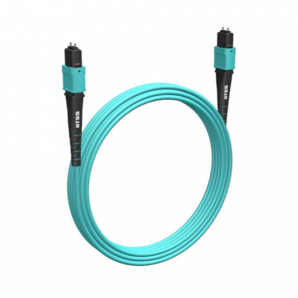 Волоконно-оптическая сборка trunk NTSS PREMIUM 24ов, MTP/UPC (male)-MTP/UPC (male), полярность B, 50/125 OM3, 10м, LSZH