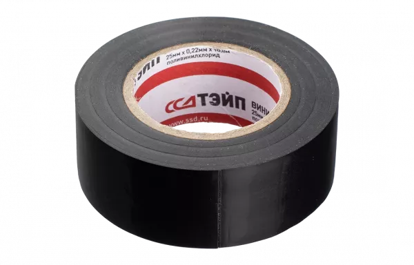 Лента виниловая ЛВ-3 ССД-ТЭЙП 25мм х 0,22мм х 10,8м