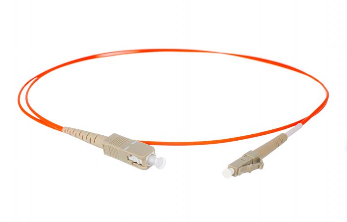 Шнур ШОС-MM50/2.0 мм-LC/PC -SC/PC -1.0  м ССД HS