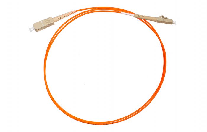 Шнур ШОС-MM50/2.0 мм-LC/PC -SC/PC -1.0  м ССД HS