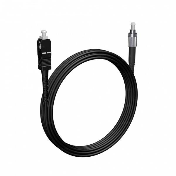 Шнур оптический NTSS PREMIUM spc SC/UPC-FC/UPC 9/125 3.0мм 5м черный LSZH (патч-корд)