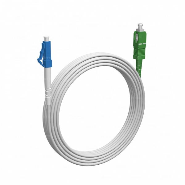 Шнур оптический NTSS spc LC/UPC-SC/APC 9/125 G.657A1 2.0мм 15м LSZH (патч-корд)