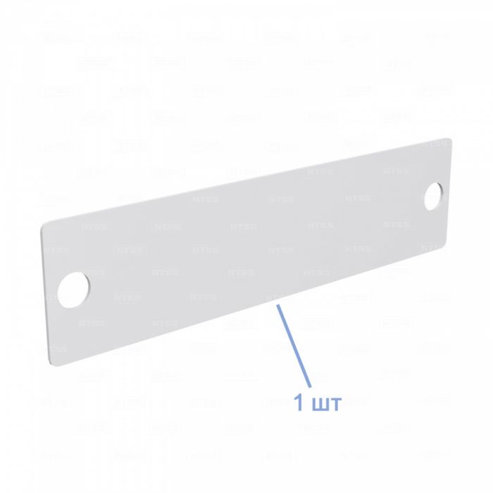  Кросс NTSS оптический настенный частично укомплектованный 24/32 порта SC (планка SC-4шт, планка-заглушка-1шт, сплайс-кассета-1шт) серый RAL 7035