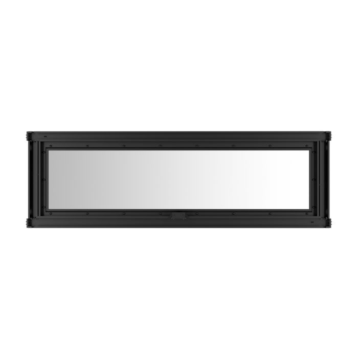 Секция крыши системы изоляции NTSS с аварийным открыванием, с окном, ширина коридора 1800 мм, длина 600 мм, RAL 9005 чёрный