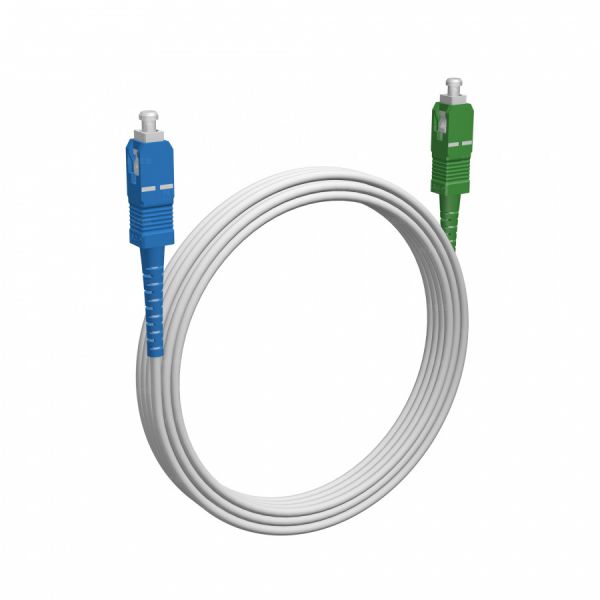 Шнур оптический NTSS spc SC/UPC-SC/APC 9/125 G.657A1 3.0мм 5м LSZH (патч-корд)