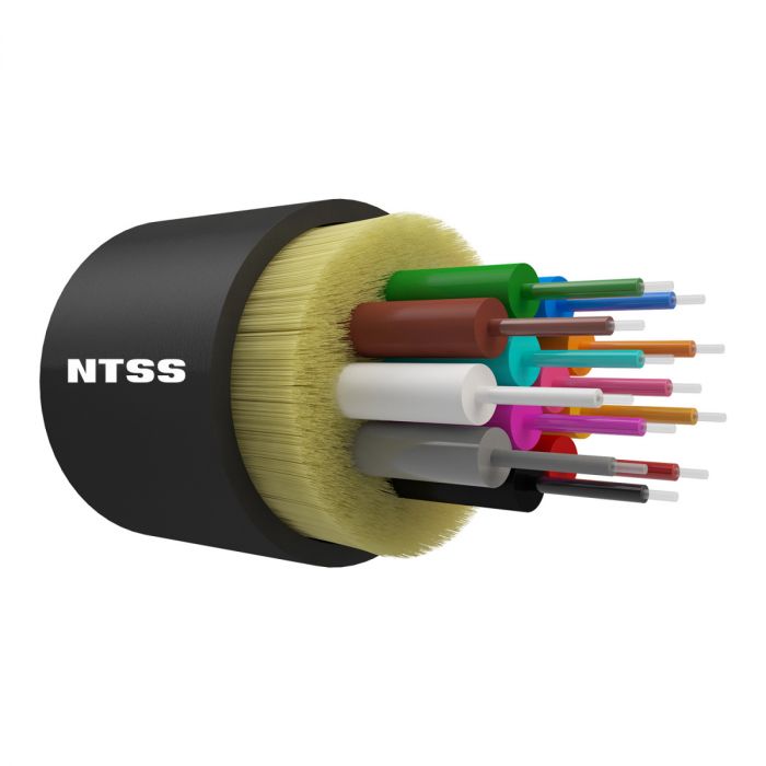 Оптический кабель распределительный NTSS PREMIUM IN/OUT, 12 волокон OM1, 62.5/125, LSZH(нг(A)-HF), черный