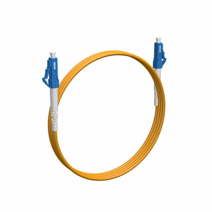 Армированный шнур оптический NTSS PREMIUM spc LC/UPC-LC/UPC 9/125 3.0мм 2м LSZH (патч-корд)