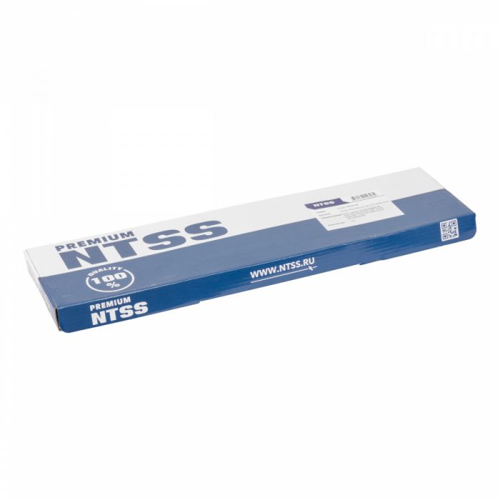 Патч-панель NTSS PREMIUM 0.5U 24 порта RJ45 UTP cat.6A, Dual IDC с задним кабельным органайзером