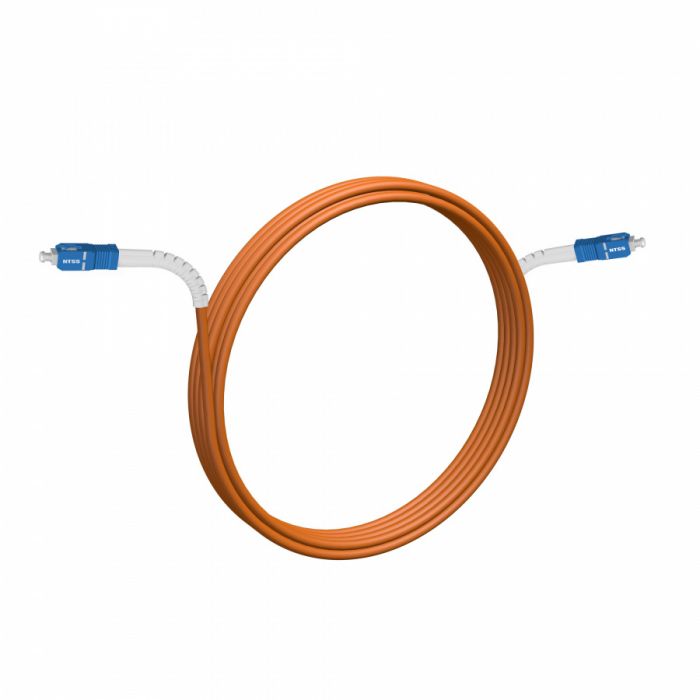 Шнур оптический NTSS dpc Flex Angle Boot SCfab/UPC-SCfab/UPC 50/125 3.0мм 1м LSZH (патч-корд)