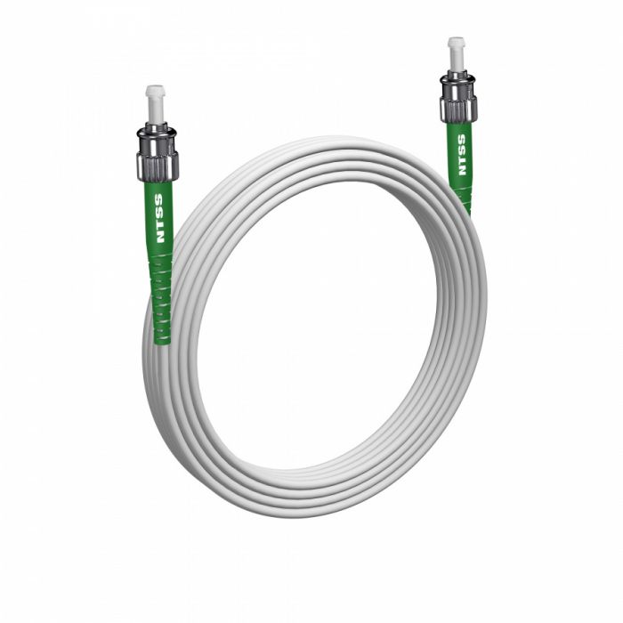 Шнур оптический NTSS spc ST/APC-ST/APC 9/125 G.657.A2 3.0мм 20м LSZH (патч-корд)