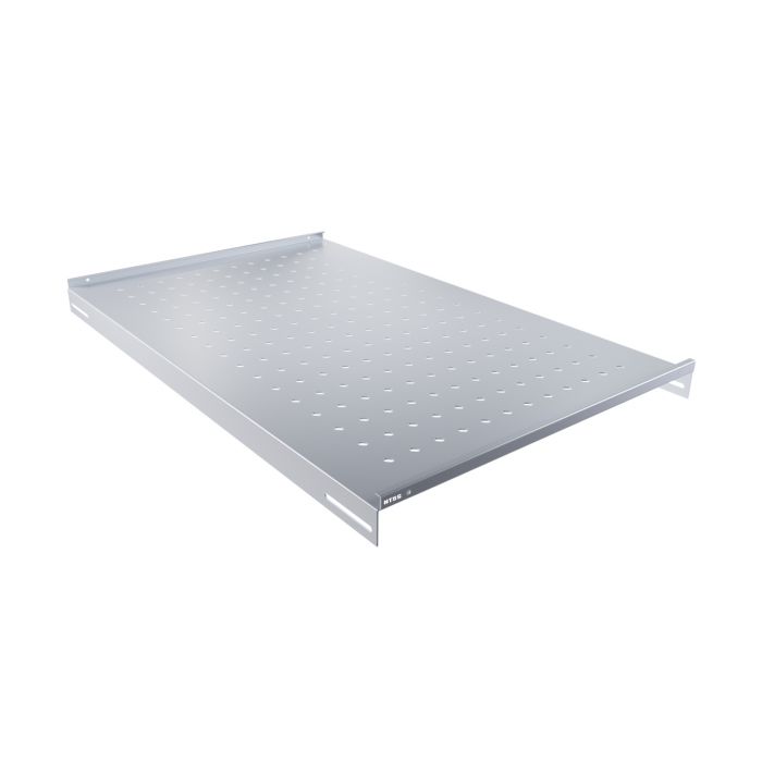 Полка стационарная NTSS 470х750мм, для напольных шкафов глубиной 1000мм, нагрузка до 100кг, серый RAL 7035