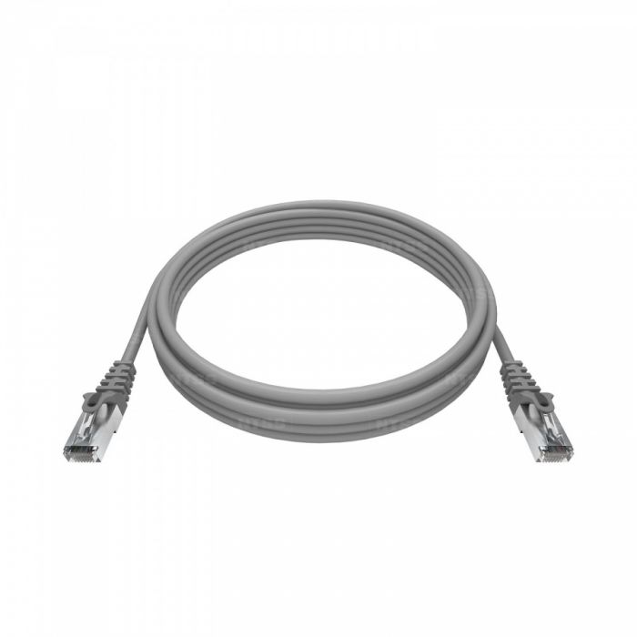 Патч-корд NTSS PREMIUM 2xRJ45/8P8C, T568B FTP CAT6 LSZH 0,3 метра, серый
