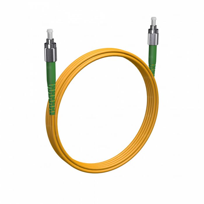 Шнур оптический NTSS spc FC/APC-FC/APC 9/125 3.0мм 3м LSZH (патч-корд)